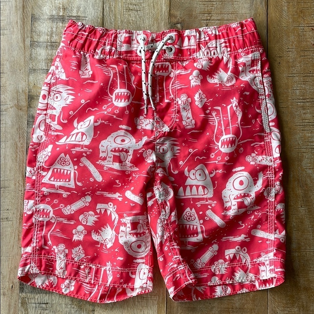 Gap Boys Monster Swim Trunks S(6/7)